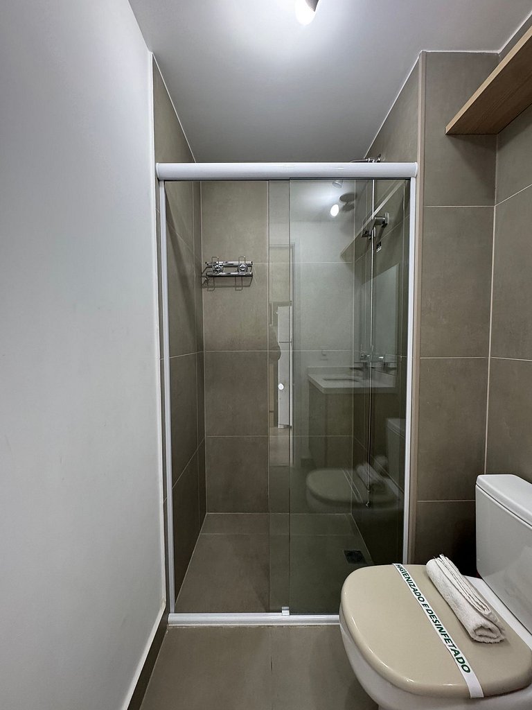 Studio Patio Klabin /Piscina/Academia/Shopping