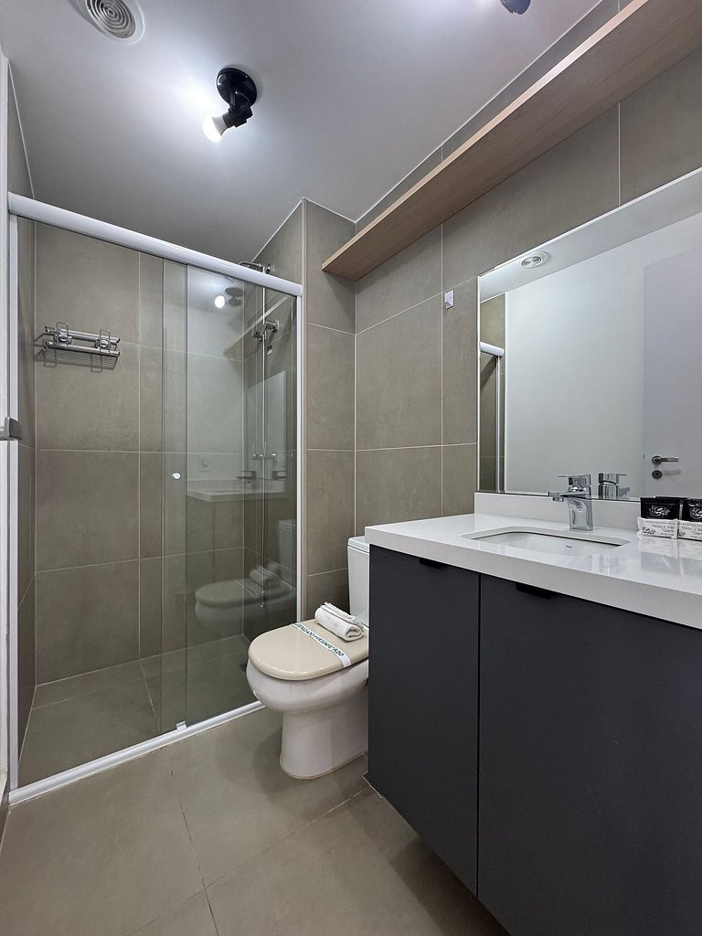 Studio Patio Klabin /Piscina/Academia/Shopping