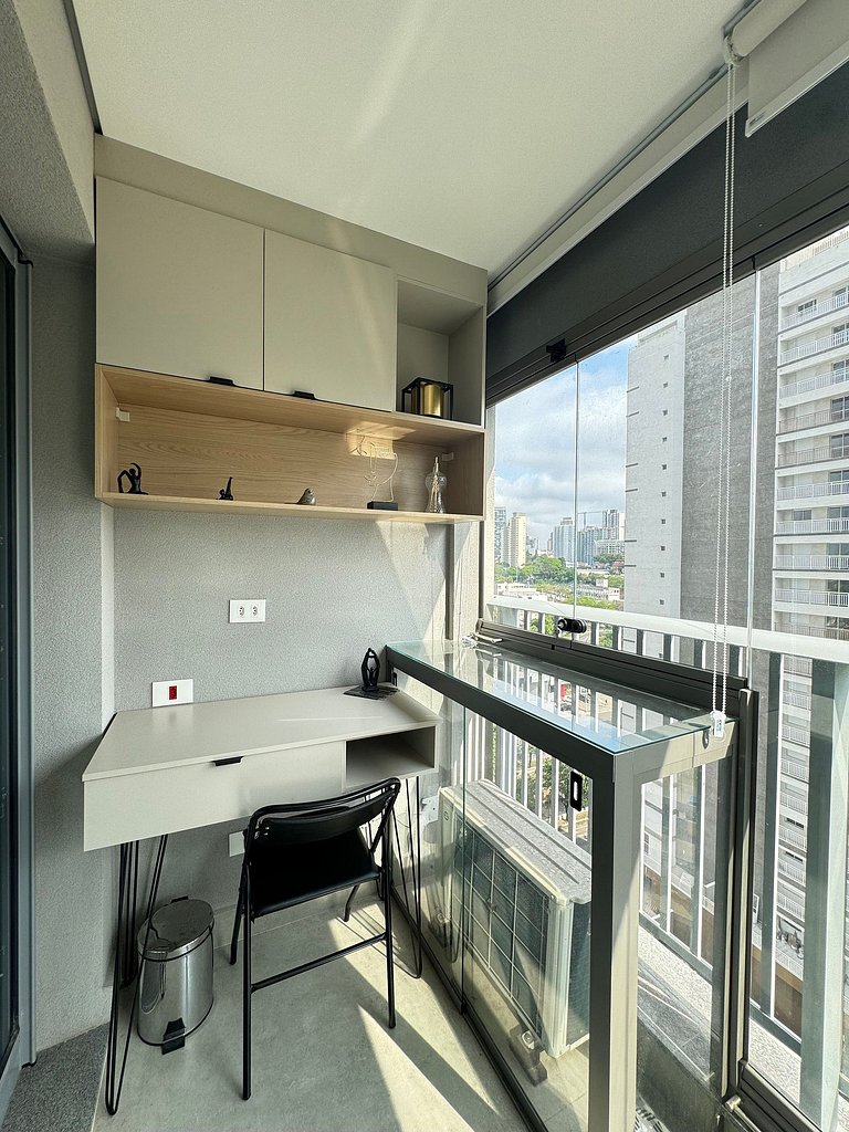 Studio Patio Klabin /Piscina/Academia/Shopping