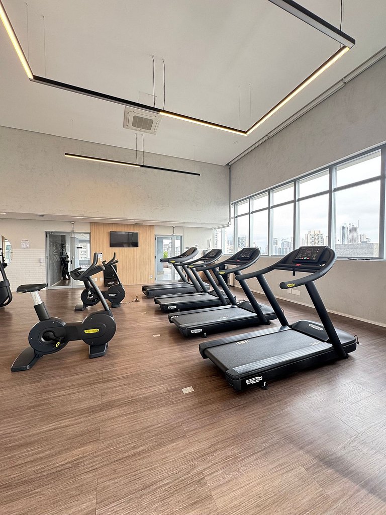 Studio Patio Klabin /Piscina/Academia/Shopping