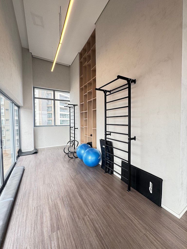 Studio Patio Klabin /Piscina/Academia/Shopping