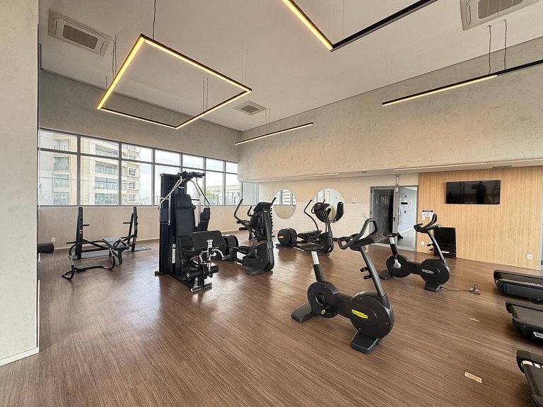 Studio Patio Klabin /Piscina/Academia/Shopping