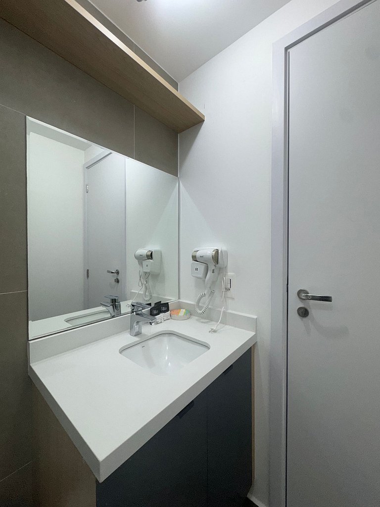 Studio Patio Klabin /Piscina/Academia/Shopping