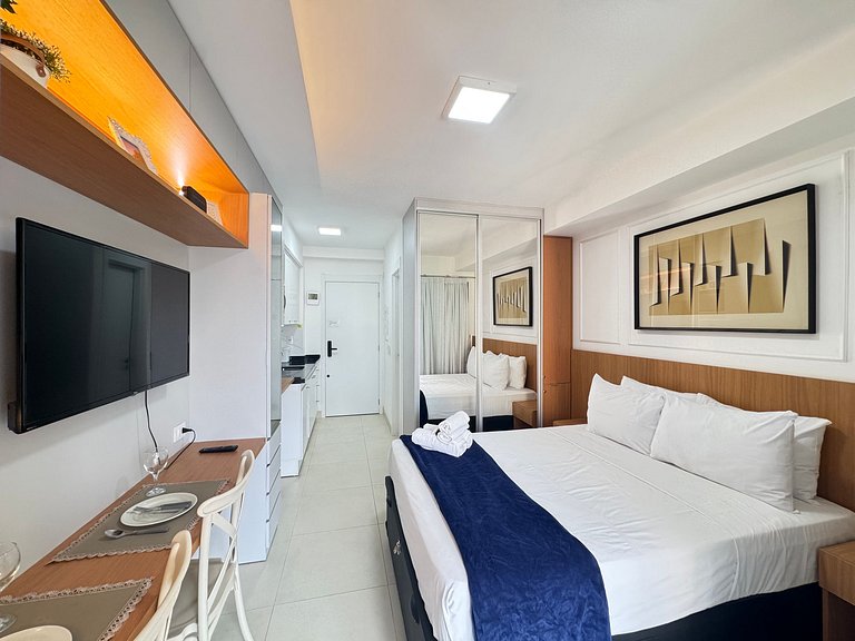 Studio Completo/Piscina/Academia/Metro Vil Mariana