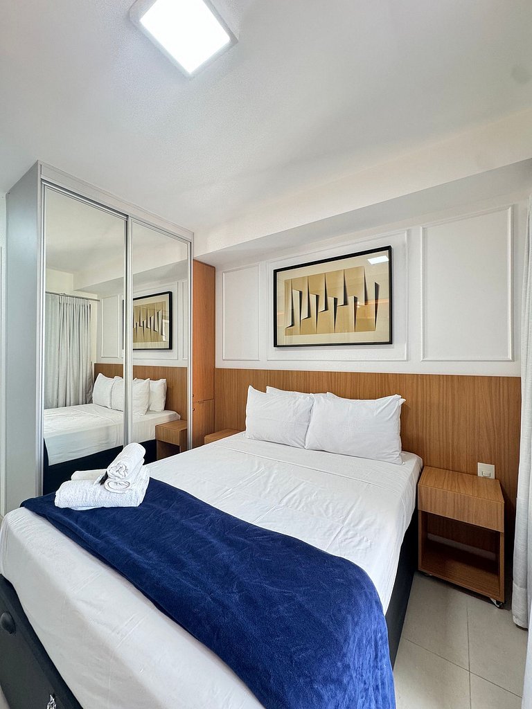 Studio Completo/Piscina/Academia/Metro Vil Mariana