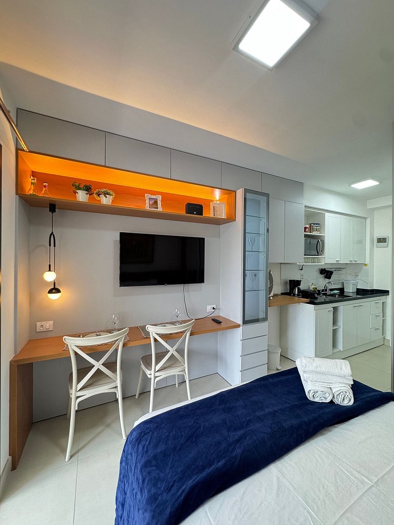 Studio Completo/Piscina/Academia/Metro Vil Mariana