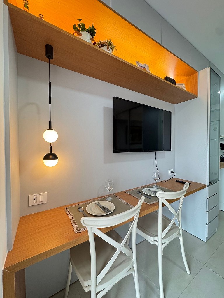 Studio Completo/Piscina/Academia/Metro Vil Mariana