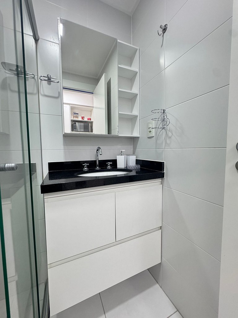 Studio Completo/Piscina/Academia/Metro Vil Mariana