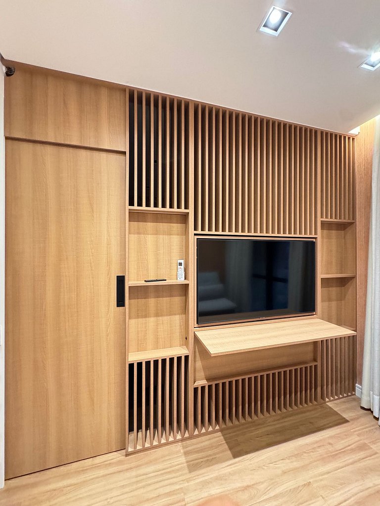 Elegância no Itaim /Cama King/Piscina/Restaurante