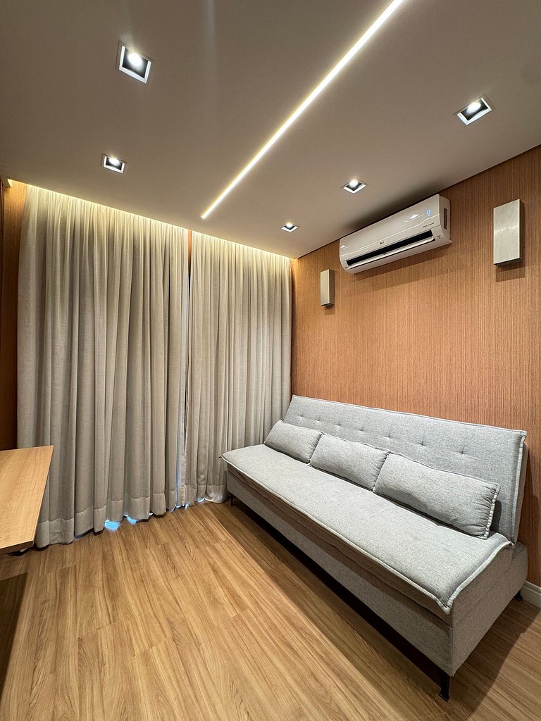 Elegância no Itaim /Cama King/Piscina/Restaurante