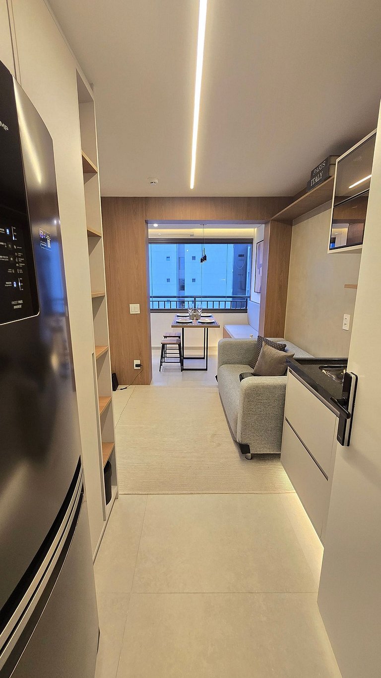 Lindíssimo apt Vila Mariana/ Metrô Paraíso/Piscina