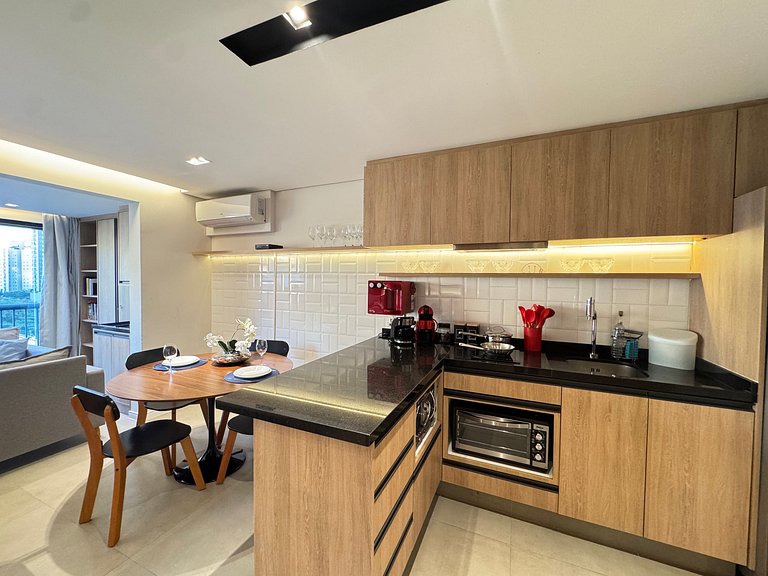 Studio Amplo e luxuoso/Garagem/Vila Mariana