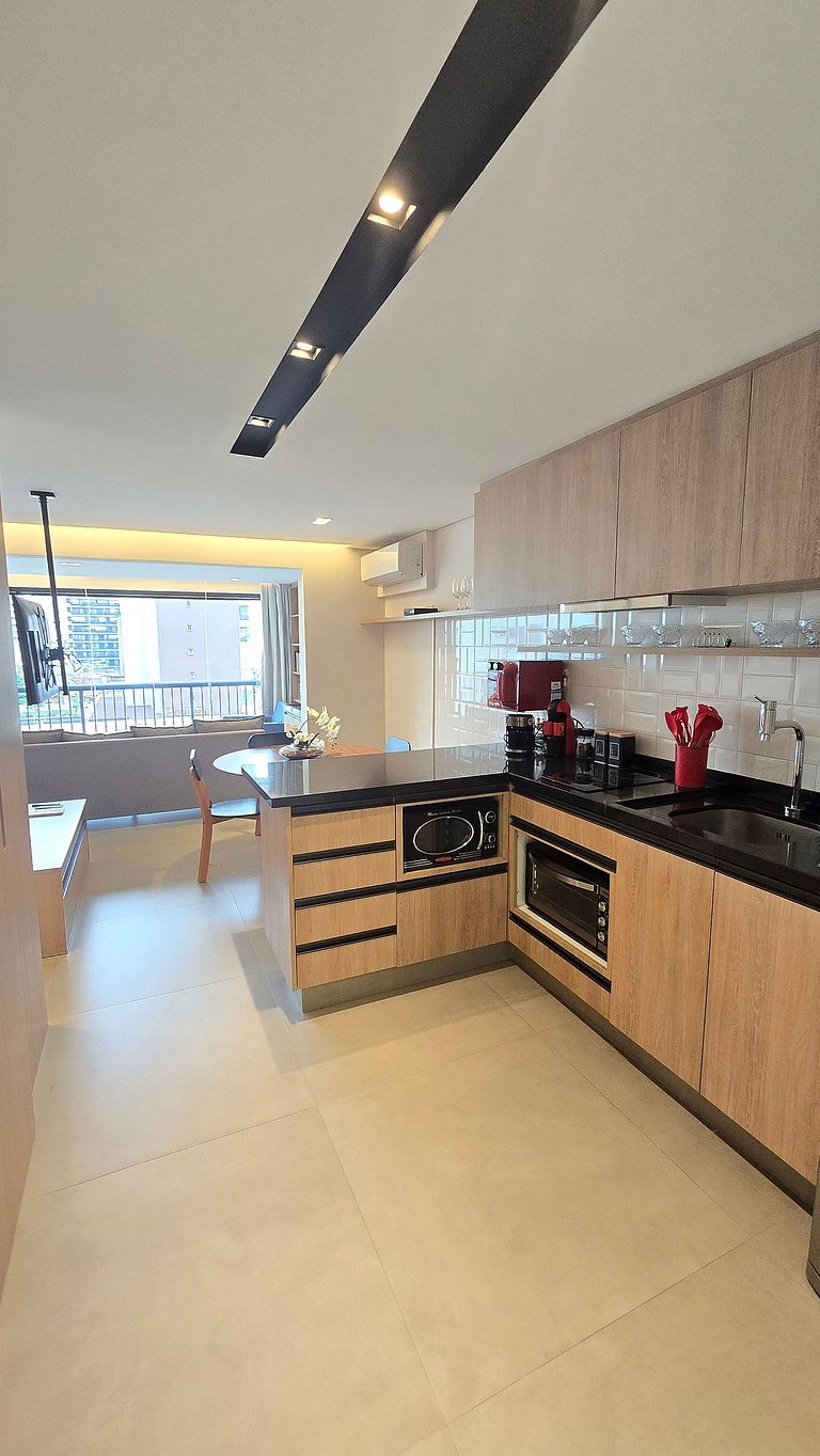 Studio Amplo e luxuoso/Garagem/Vila Mariana