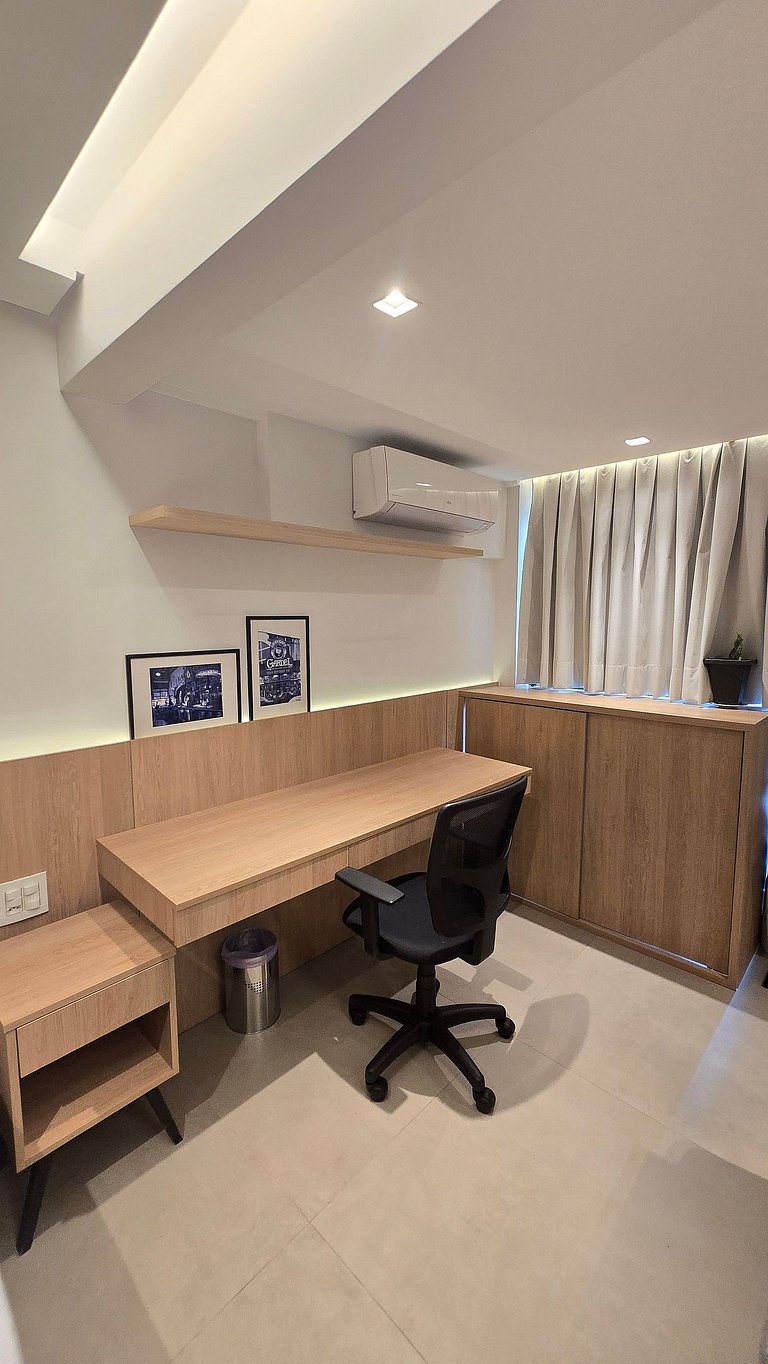 Studio Amplo e luxuoso/Garagem/Vila Mariana