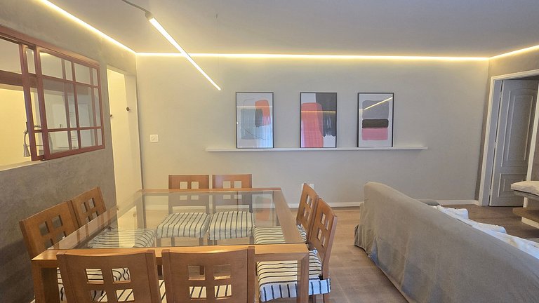 Apê de 3 dorms ao lado da Paulista / Novo e amplo