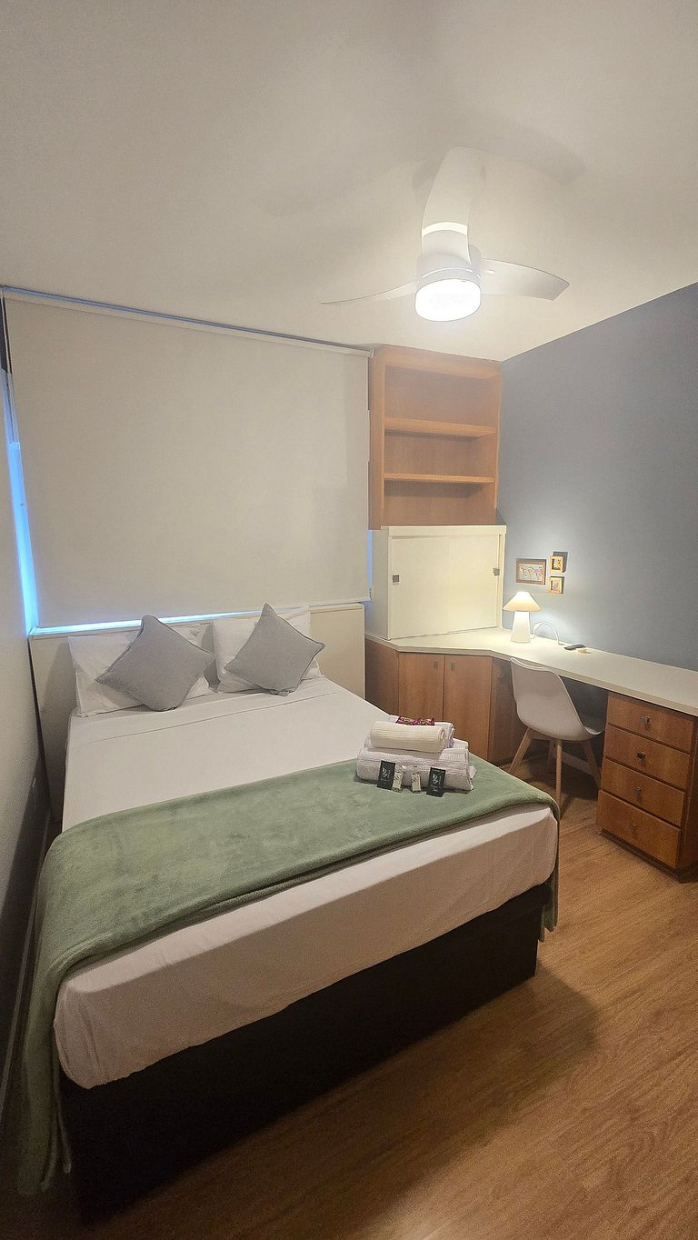 Apê de 3 dorms ao lado da Paulista / Novo e amplo