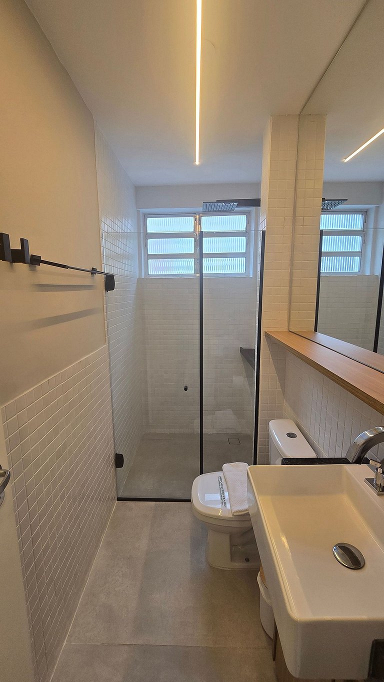 Apê de 3 dorms ao lado da Paulista / Novo e amplo