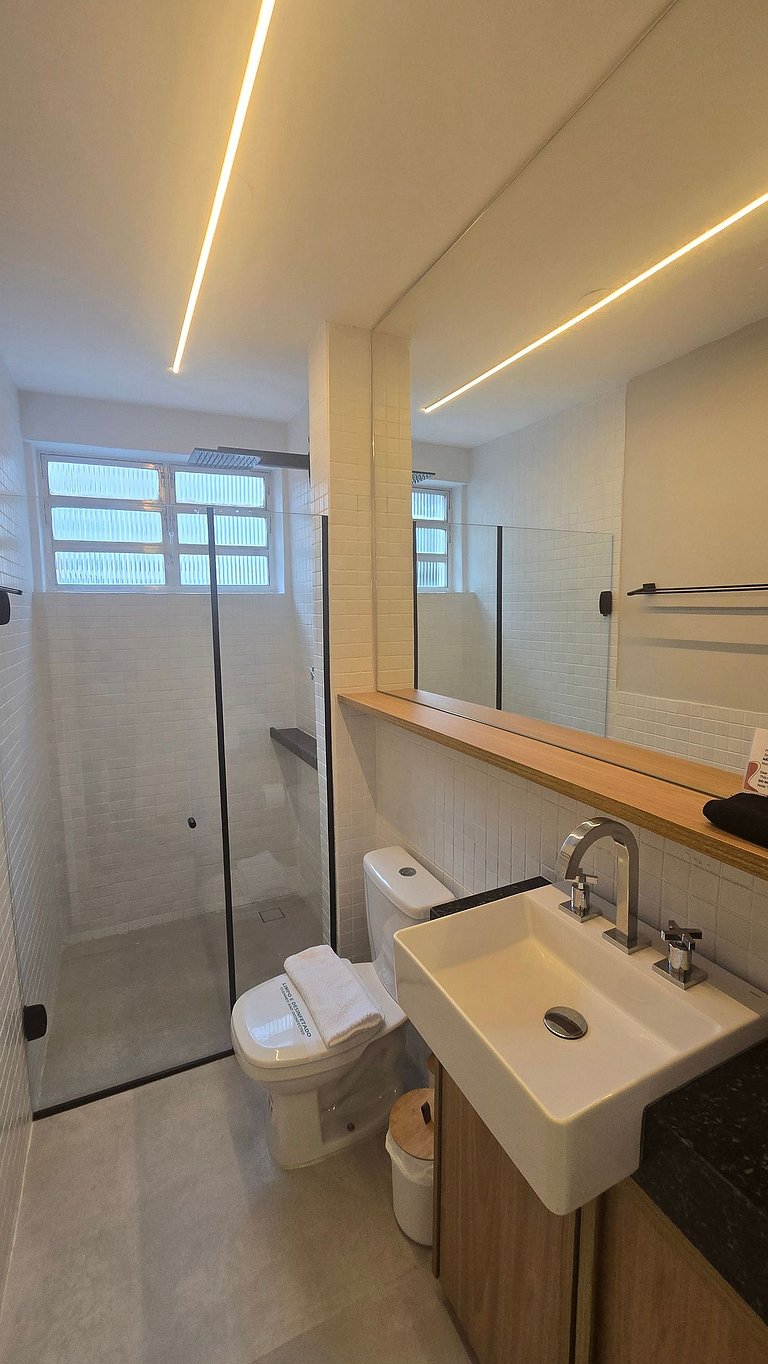 Apê de 3 dorms ao lado da Paulista / Novo e amplo