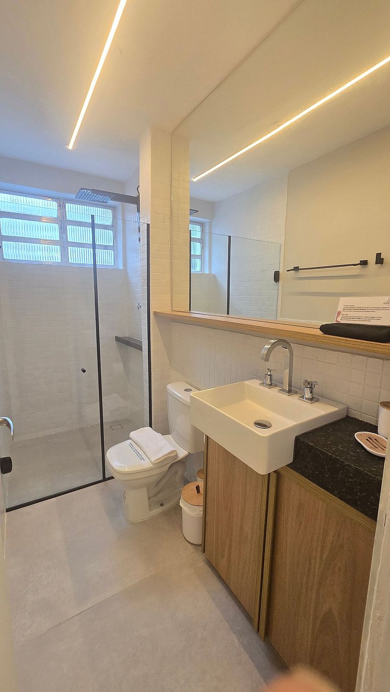 Apê de 3 dorms ao lado da Paulista / Novo e amplo