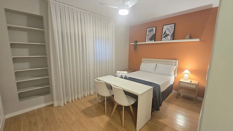 Apê de 3 dorms ao lado da Paulista / Novo e amplo