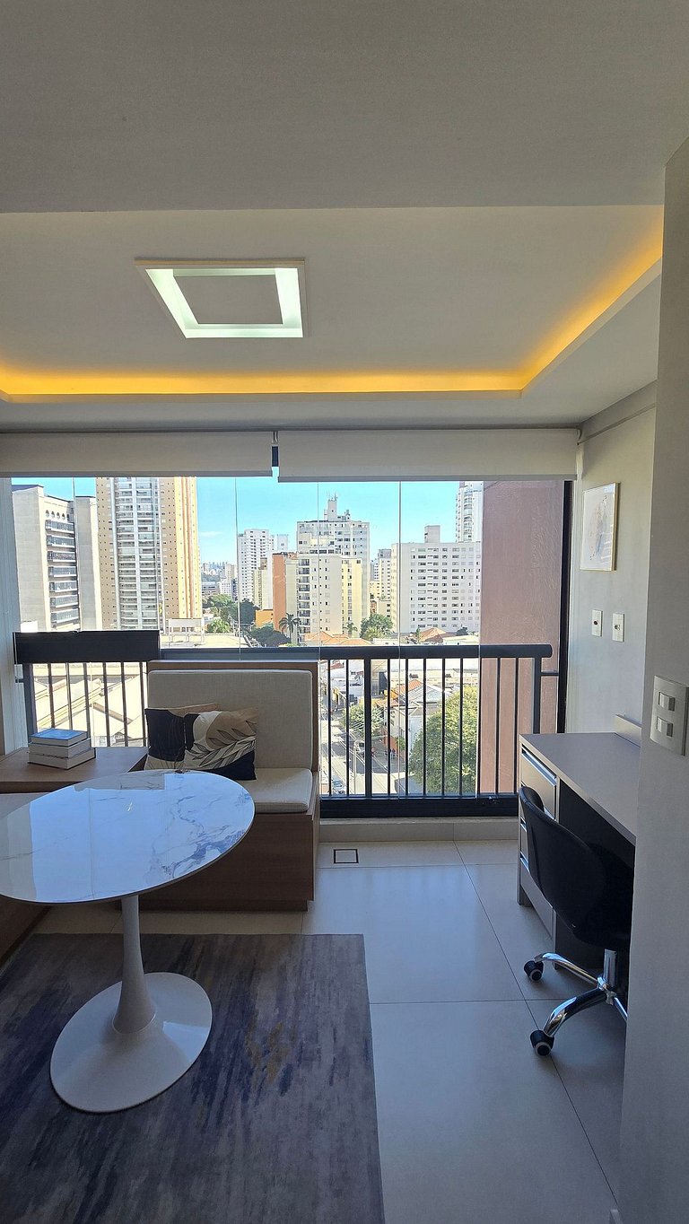 Studio Amplo, belo e Completo na Vila Mariana