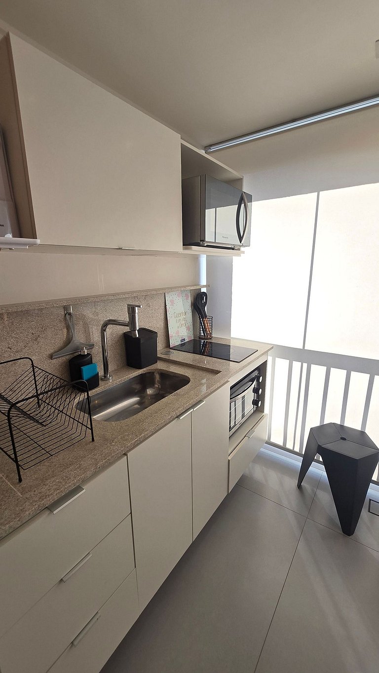 Studio Completo/Piscina/Academia /Vila Mariana