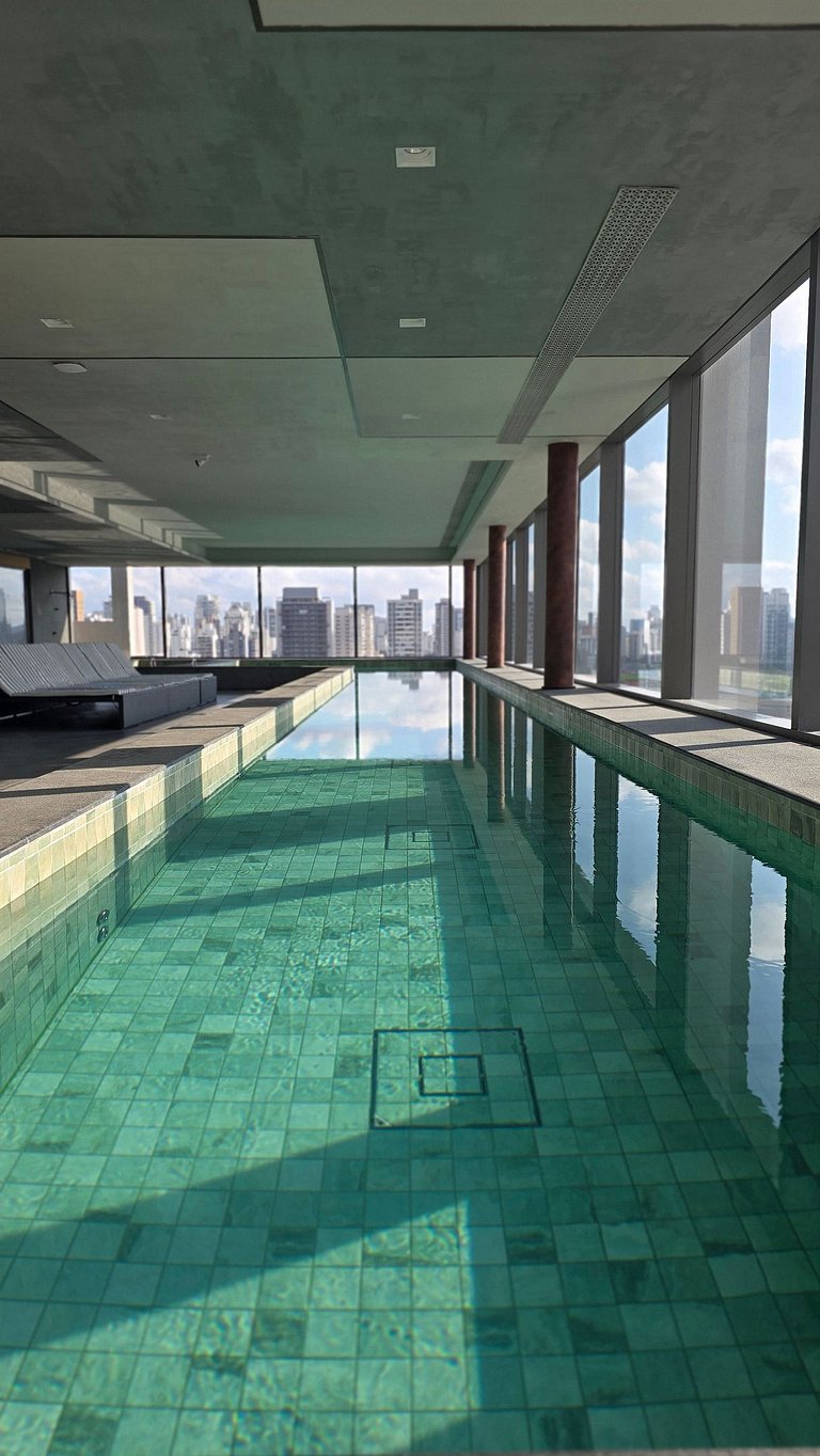 Studio Completíssimo em Moema/Piscina/Academia