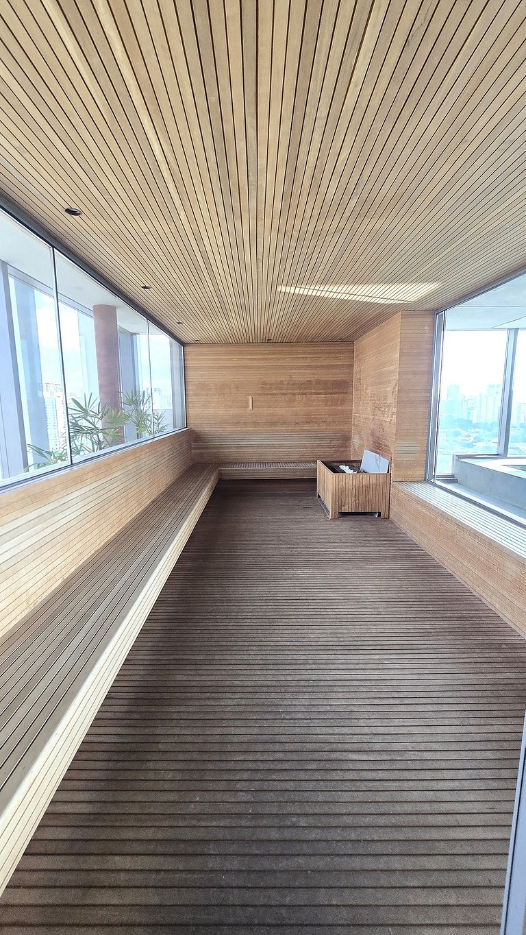 Studio Completíssimo em Moema/Piscina/Academia