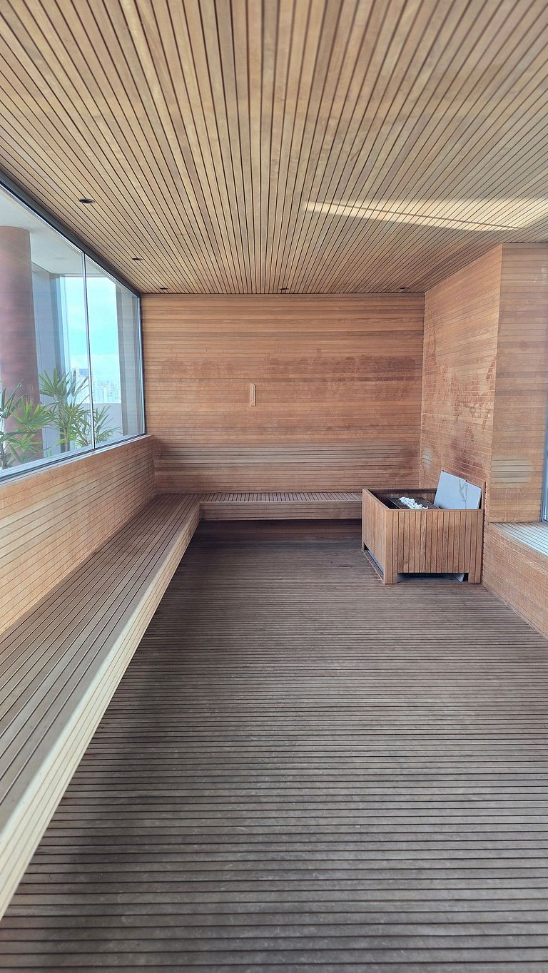 Studio Completíssimo em Moema/Piscina/Academia