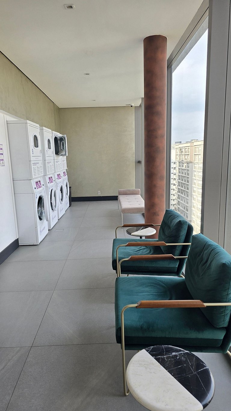 Studio Completíssimo em Moema/Piscina/Academia