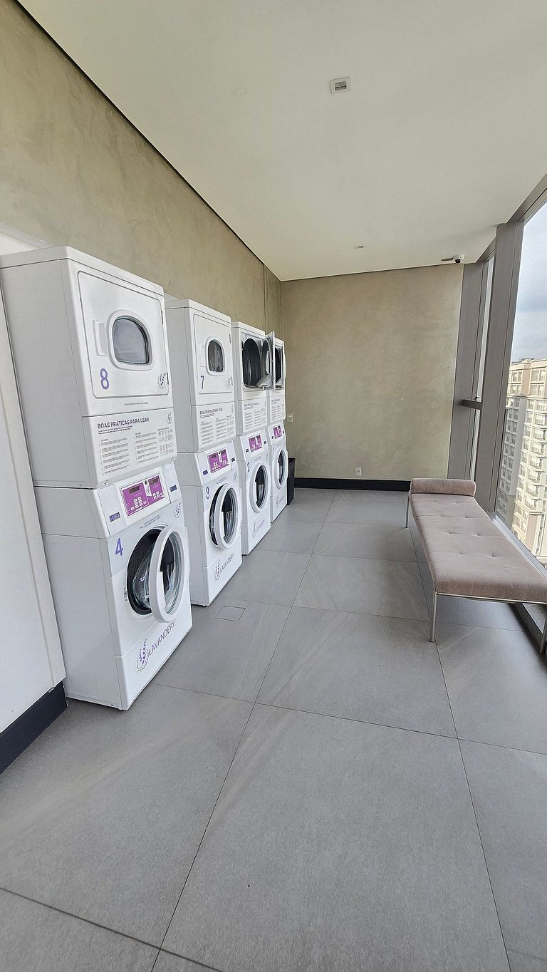 Studio Completíssimo em Moema/Piscina/Academia