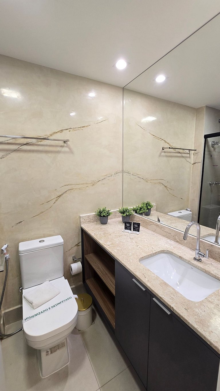 Studio Completíssimo em Moema/Piscina/Academia