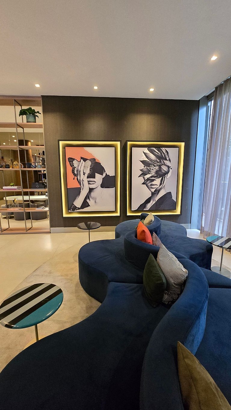 Studio Completíssimo em Moema/Piscina/Academia