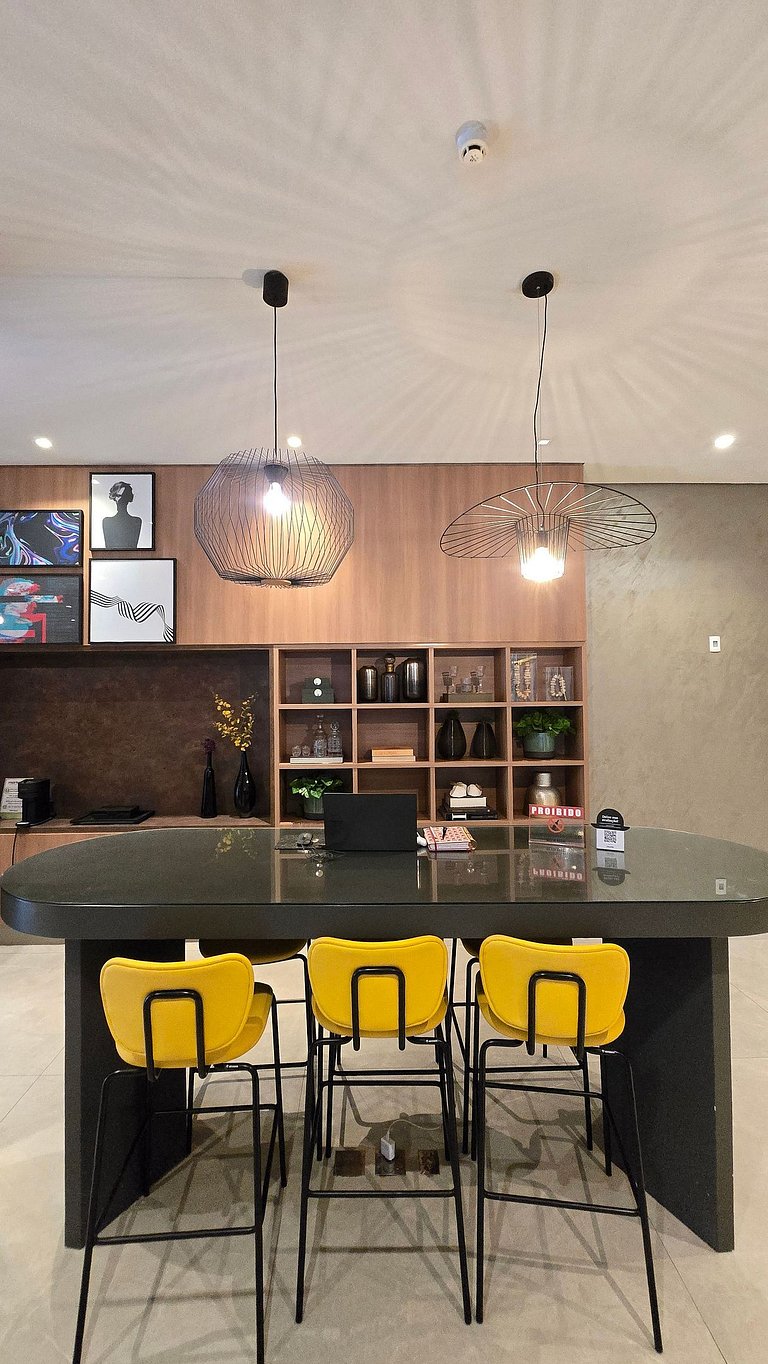 Studio Completíssimo em Moema/Piscina/Academia