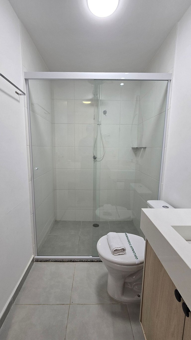 Studio Conforto em Pinheiros/ Sacada / 2 min metro